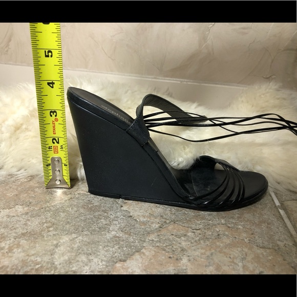 Stephane Kélian Black Wedges - Picture 2 of 5